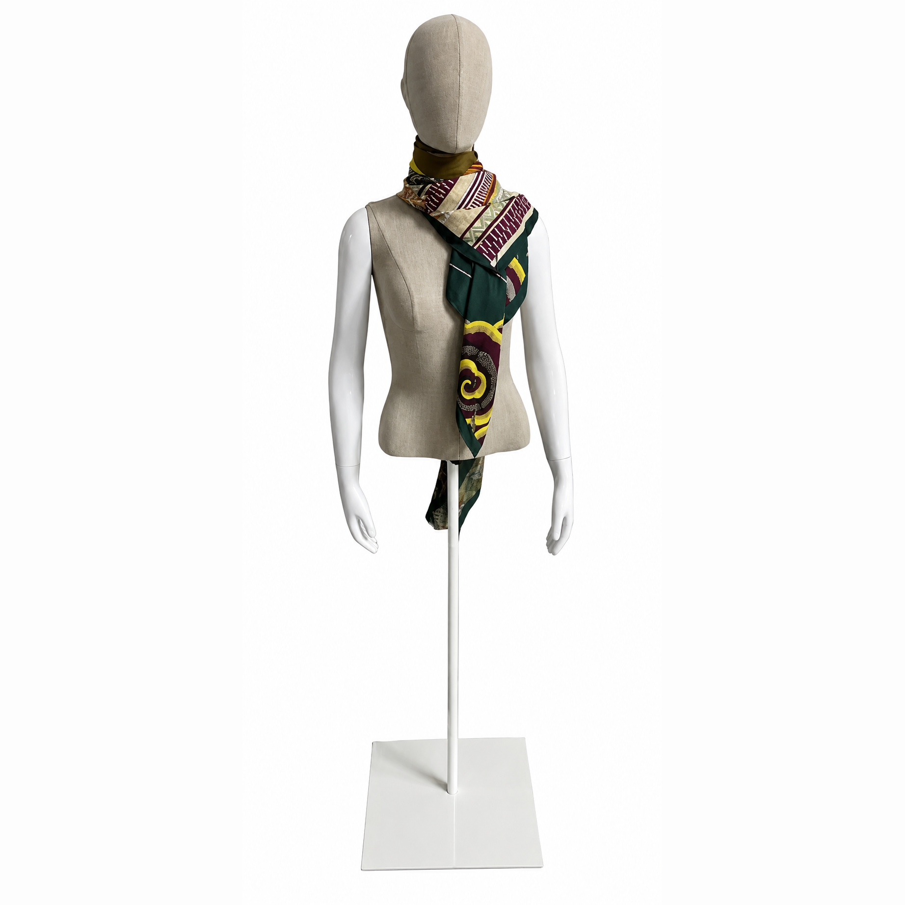 Dame gine / torso med hoved og arme.