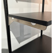 Hyllyhylsy - vasen. 37 cm. Harjattu satiini. B-MT