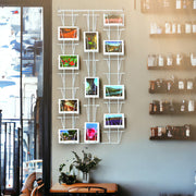 Postkortholder, til væg 50 x 100 cm. Hvid