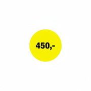 Alennustarra 450 kr. Rulla 500 kpl. Ø 30 mm.
