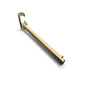 Ekstra keskivarsi, suora, Joystativiin, Oval-malli. Harjattu satiini