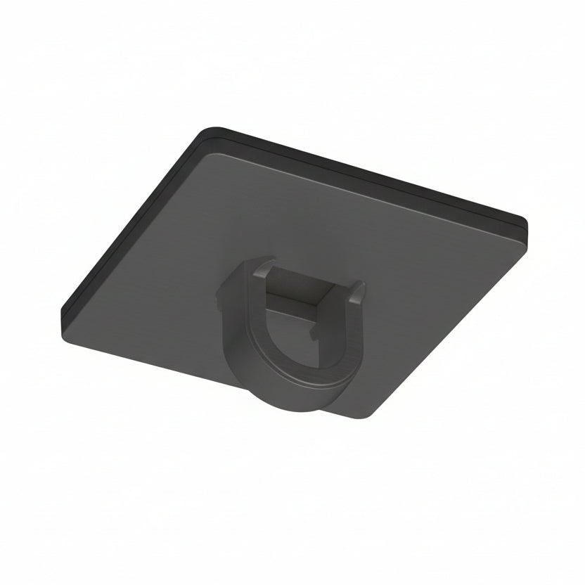 Mobiilipainike, itsekiinnittyvä, musta