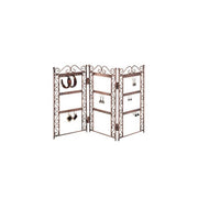 Ørestikkedisplay. Foldevæg. Kobber. 26 x H45 cm. Op til 36 par