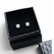 Smykkeæske. Sort. 5 x 5 x H 3 cm. - 20 stk. Pris vist pr. stk.