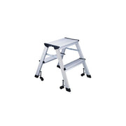 2 trins aluminiums stige, Højde 45 cm