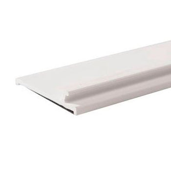 Tuotepuskurit, etupuoli, valkoinen ilman etupuolta. 1 m. Magneettirata.
