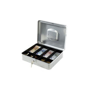 Rahakassi 30 x 24 x K9. avaimella. Harmaa