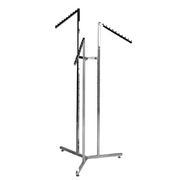 Lattiastandri 3-haarainen / suora, nailonpyörillä, harjattu satiini ( Joy stativ)