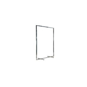 Lattia-vaaterekki 90 cm. Harjattu satiini. B-MT