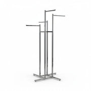 Joystativ - B-MT model, børstet satin - Gulvstativ med 4 arme