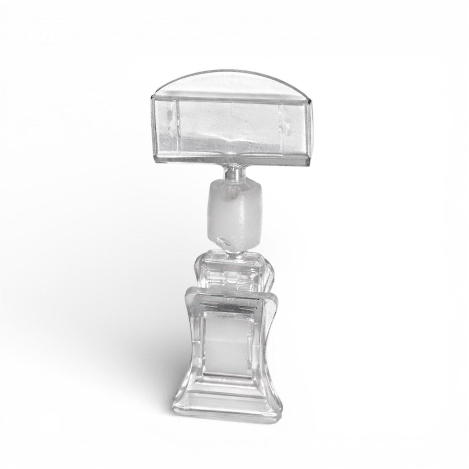 Clear Grip, kyltinpidike, pieni, kapealla pidikkeellä, kirkas akryyli