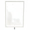 Skilteramme, A3, metal, hvid