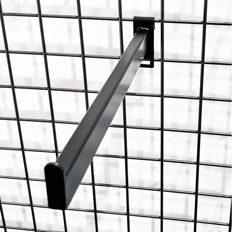 Suora etusaranoitu verkolle. Musta - 30 cm