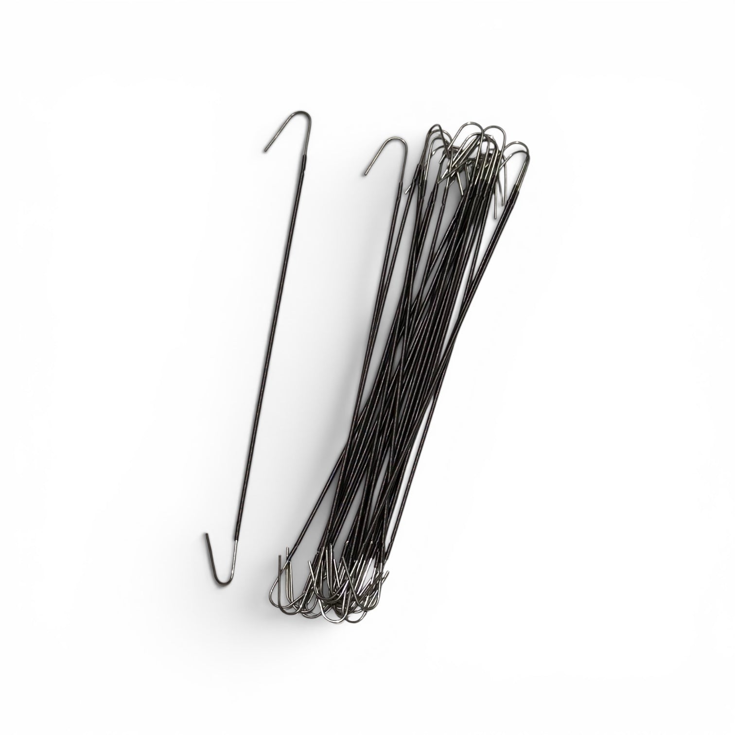 Jetsnap fjedre, 21 cm, op til 150 cm - Pak m/ 20 stk. Pris vist pr. stk.
