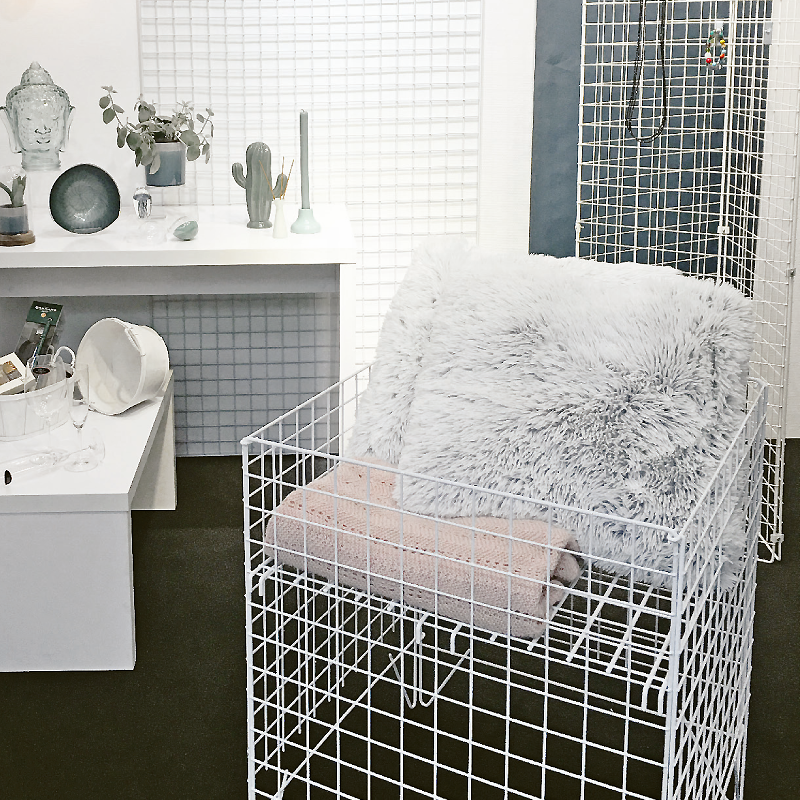 Salgskurv - STORKØB - Hvid - Nancy II. Min. 5 stk.