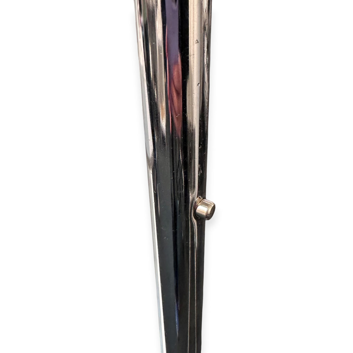 Disco I, täysin kokoontaitettava, säädettävä, kromi, B128-188 x K145-170 cm