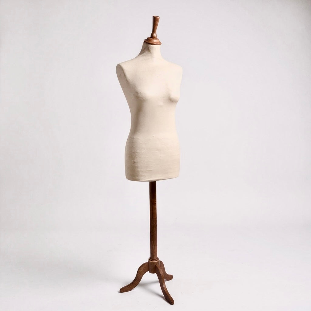 Naisten runko - pitkä vartalo - 3-jalka - valnötti