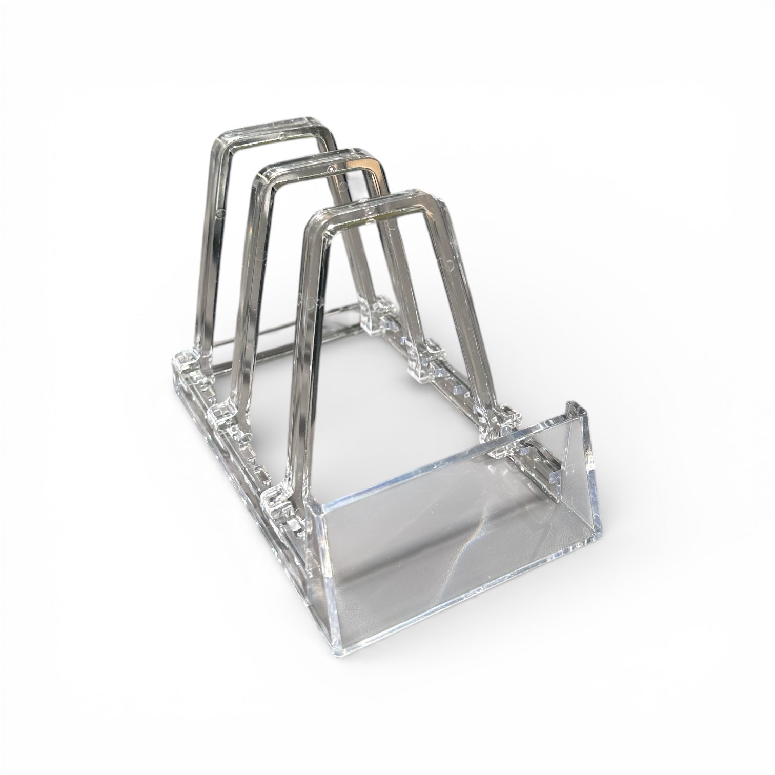 Tuki 3 kpl. kirjoille/lautaselle, kirkas, K11,5cm