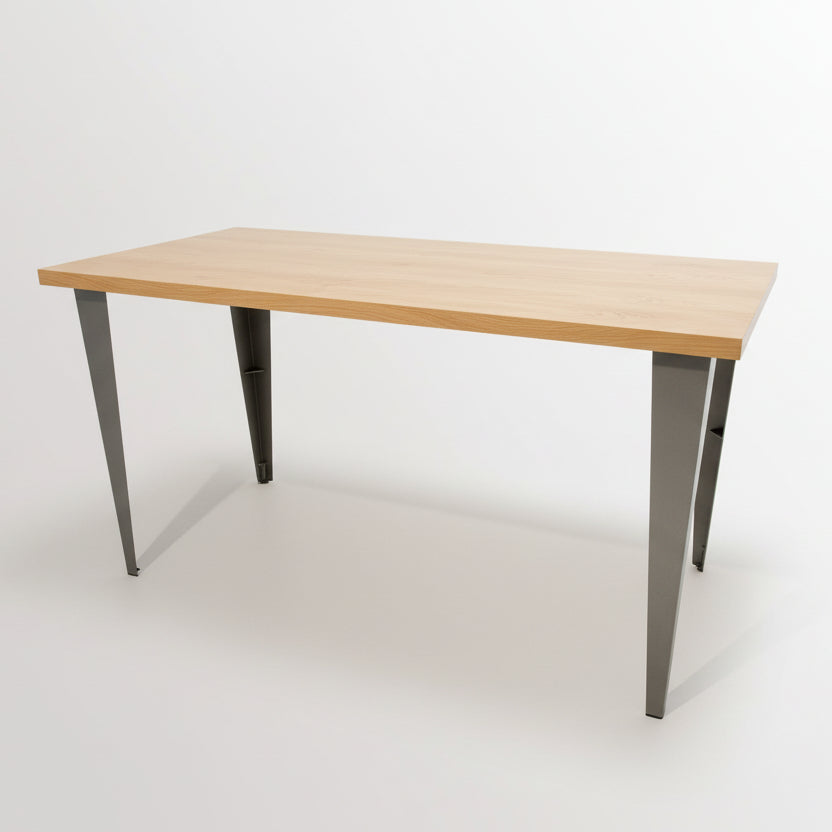 Myyntipöytä, vaahtera, 160 x 73,4 x K87,5 - 94 cm. Valitse pöydän jalat