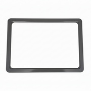 Muovikehys, A5, tummanharmaa