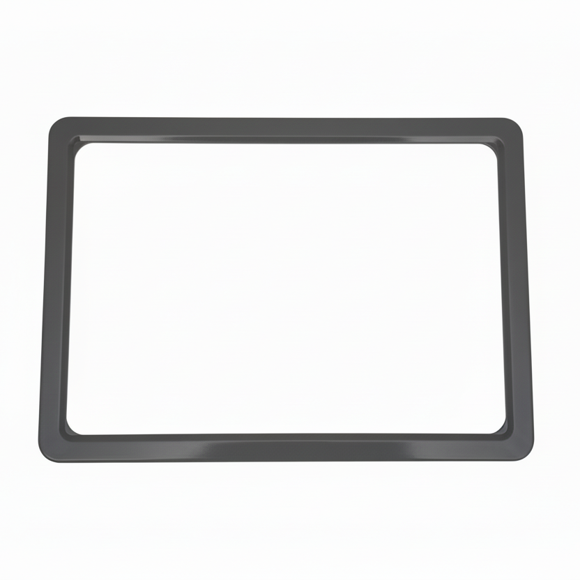 Muovikehys, A5, tummanharmaa