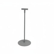 Skilteholder. Plastfod m/stang. Fast højde 33 cm. MØRKEGRÅ