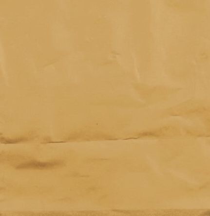 Guld farvet plastikpose 22x30 cm