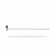Varekrokki, 5 mm koristeputkeen, valkoinen, 30 cm. Ø 8 mm, Superskinneen. Erittäin vahva