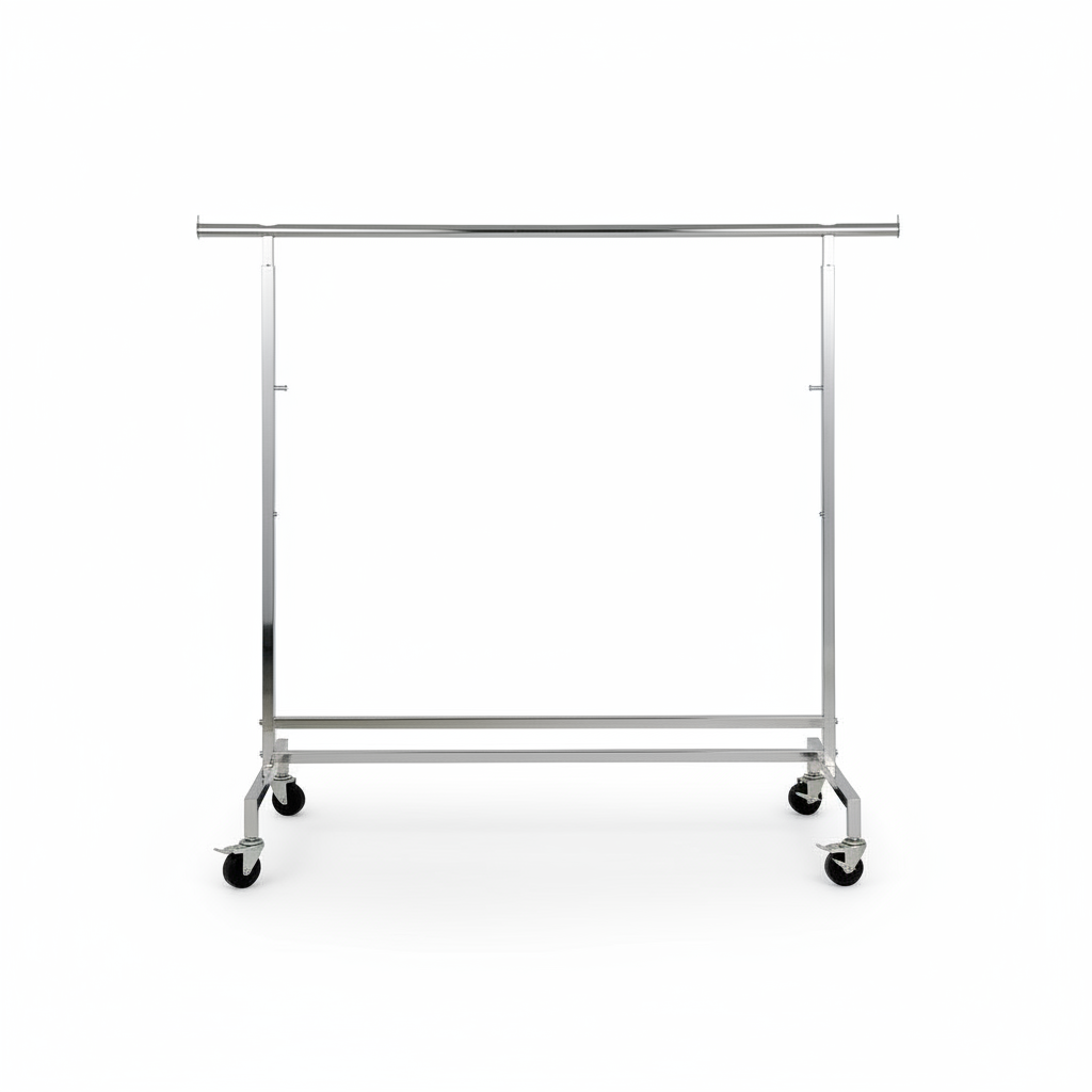 Disco II, korkeussäädettävä, kromi, L153 x K140–185 cm