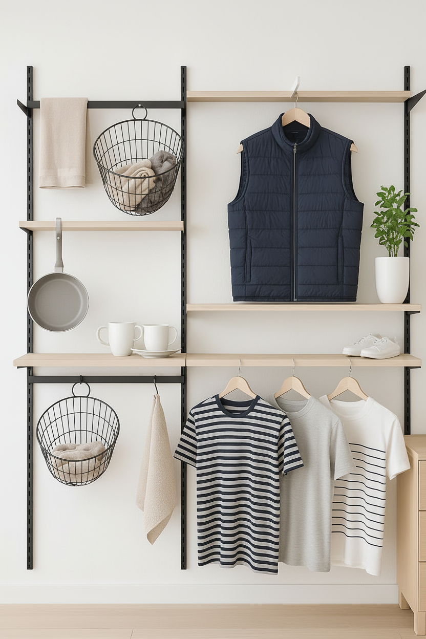 Framework seinäteline (244 cm) - Musta