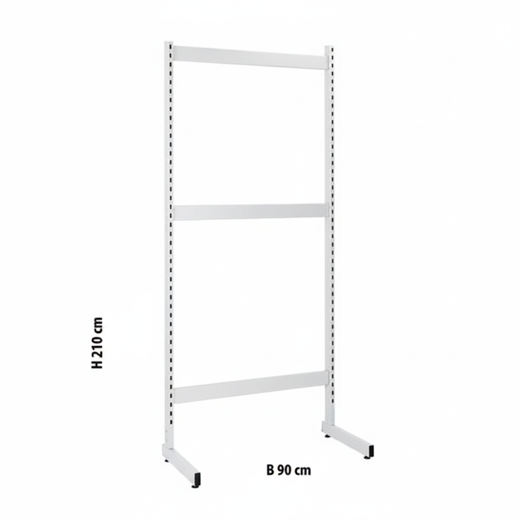 Framework, L-gondoli, valkoinen, B97 x H217,50 cm. Katso lisää värejä
