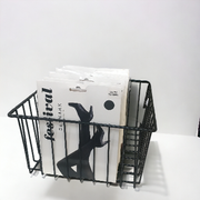 Langallinen kori, musta 30 x 30 x K15