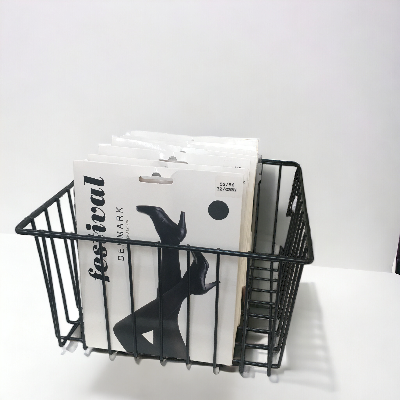 Langallinen kori, musta 30 x 30 x K15