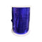 SuperSellerS metallic navy blue gift ribbon on a 250m spool, 10mm wide for decorative gift wrapping.