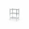 SuperSellerS TUBO three-tier chrome wire shelving unit for retail display with adjustable feet