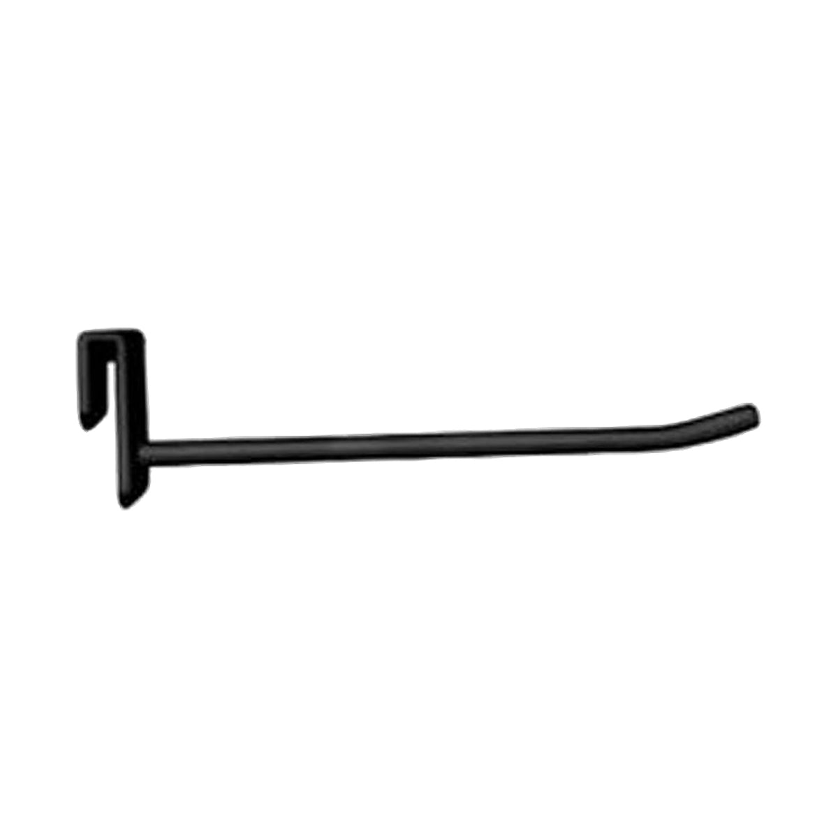 Varekrog, til 5 mm dekostang, sort, 10 cm. Ø5 mm, til Superskinne